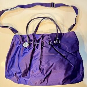 Agnes b. Cross Body/Tote Bag_Purple_Authentic_NWOT